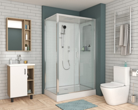 Niagara NG-6012QR 120х80 душевая кабина низкий поддон