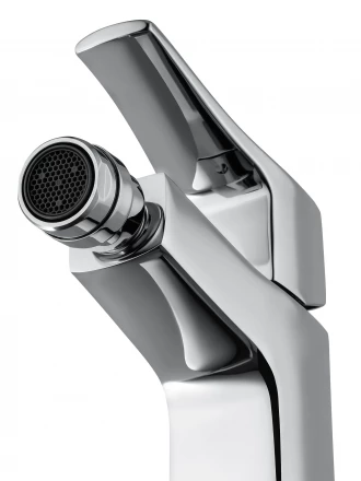Wonzon &amp; Woghand Flex WW-88016072-CR Смеситель для биде черный матовый