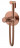 Boheme TECH Copper Brushed 157-CB Смеситель гигиенический