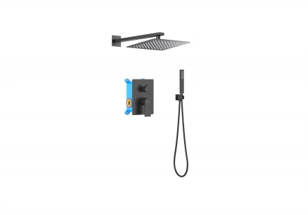 AQUATEK ЛИРА AQ1472MB set 3 в 1 душевой комплект