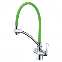 Lemark Comfort LM3070C-Green смеситель для кухни с подключением к фильтру с питьевой водой