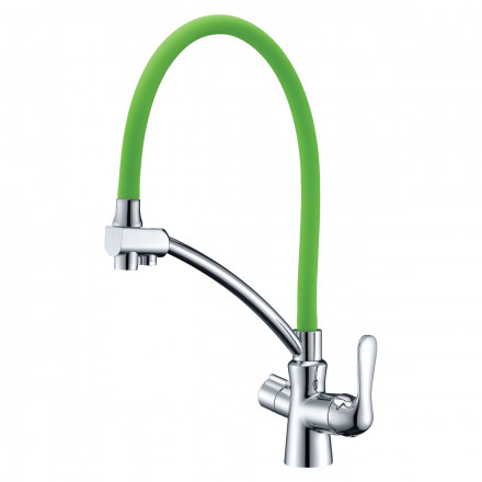 Lemark Comfort LM3070C-Green смеситель для кухни с подключением к фильтру с питьевой водой