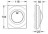 Grohe Surf 38808P00 клавиша смыва для инсталляции писсуара (Хром матовый)