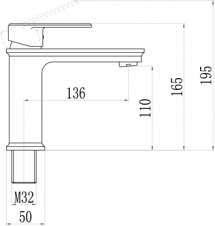 Savol S-600301 смеситель для раковины