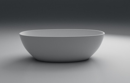 Azario SOLID SURFACE 180х93х56 ванна из искусственного камня