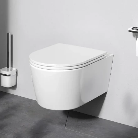 Am.pm Func C8F1700SC Унитаз подвесной FlashClean с сиденьем микролифт