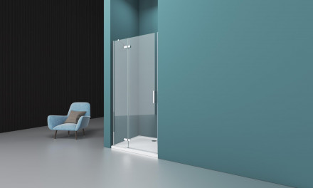 BelBagno KRAFT-B-12-60/40-C-Cr-L душевая дверь