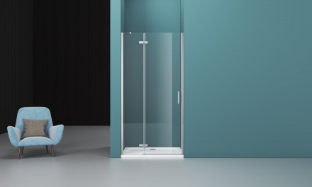 BelBagno KRAFT-B-12-60/40-C-Cr-L душевая дверь