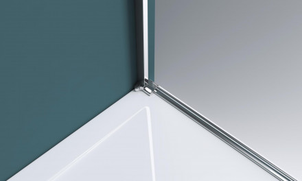 BelBagno KRAFT-B-12-60/40-C-Cr-L душевая дверь