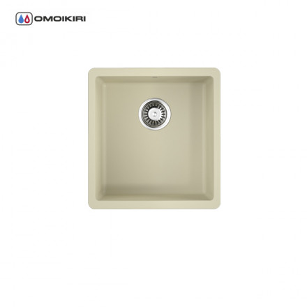 Omoikiri Kata 40-U-BE мойка 400x420 ваниль