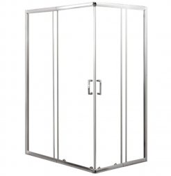 Belbagno UNIQUE-AH-2-100/115-75/90-C-Cr душевой угол стекло прозрачное