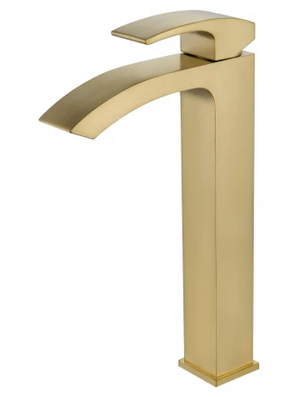 Wonzon &amp; Woghand Fit WW-88239009-BG Смеситель для раковины высокий темный графит