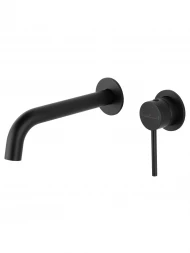 Wonzon &amp; Woghand Stick WW-88869017-MB Смеситель для раковины встраиваемый белый матовый