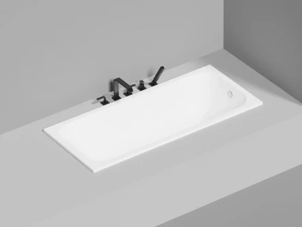 Salini Orlanda 102015M Ванна встраиваемая белый 160x70
