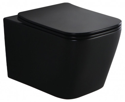 BelBagno ARDENTE-C BB3202CHR-MB унитаз подвесной безободковый (чаша)