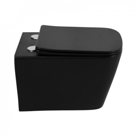 BelBagno ARDENTE-C BB3202CHR-MB унитаз подвесной безободковый (чаша)