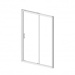 Vincea Alpha VDS-3AL120CLG душевая дверь