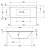 Duravit P3 Comforts 700377 Акриловая ванна 180x80
