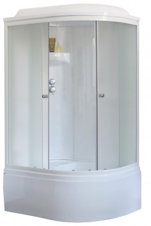 RB 8120BK6-WC левая душевая кабина 120x80x217