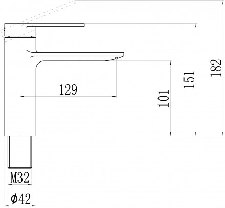 Savol S-601811H смеситель для раковины