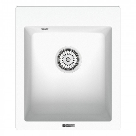 POINT Динара 42 PN3004W мойка кухонная белый
