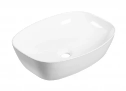Milleau Miel MU0064-GW Раковина накладная 51x39.5x14 белый глянец
