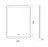 BelBagno SPC-MAR-600-800-LED-TCH-PHONEЗеркало