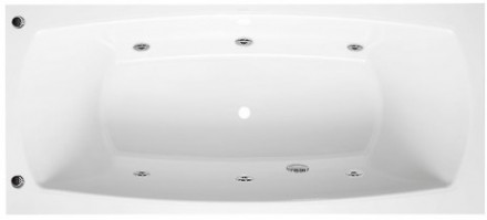 Villeroy Boch My Art 180x80 ванна с гидромассажем
