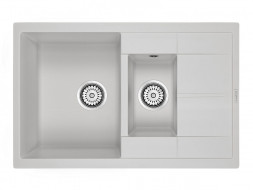 Paulmark Feste PM237850-WH кухонная мойка, белый