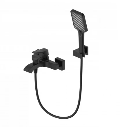 Wonzon &amp; Woghand Flex WW-88037072-MB Смеситель для ванны с душем брашированное золото