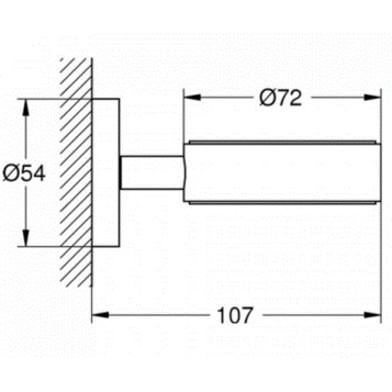 Grohe Essentials 40369001 Держатель