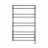 Lemark Luna LM41810E П10 500x800 Полотенцесушитель электрический левый/правый