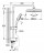 GroheTempesta System 250 Cube 26694001 Душевая система