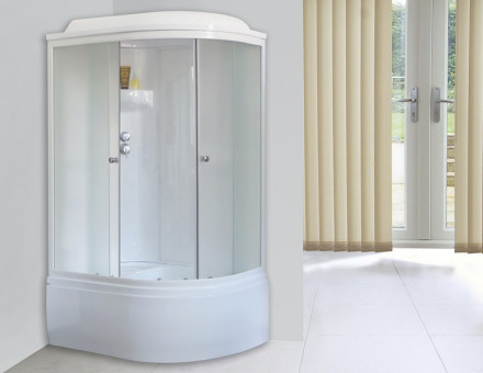 RB 8120BK6-WC правая душевая кабина 120x80x217