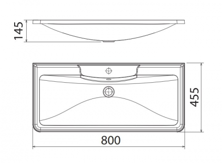 Belbagno ALBANO-800-2C-SO-BL Тумба под раковину