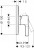Hansgrohe Metris S 31665000 смеситель для душа (внешняя часть)