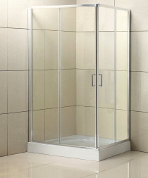 Belbagno UNO-195-AH-2-90/70-C-Cr душевой угол стекло прозрачное