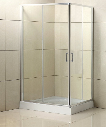 Belbagno UNO-195-AH-2-90/70-C-Cr душевой угол стекло прозрачное