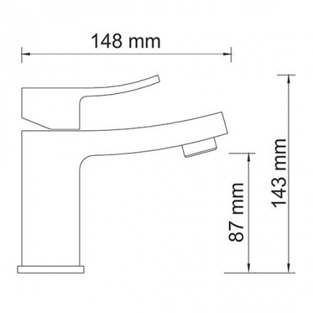 Wasserkraft Exter 1603 Смеситель для раковины