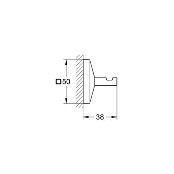 Grohe Allure Brilliant 40498000 Крючок
