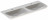Geberit myDay 135430600 Раковина 130x48