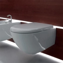 KERASAN Aquatech А0002420702 Унитаз подвесной безободковый белый