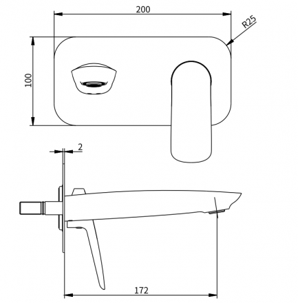 Savol SK-H7207 смеситель для умывальника