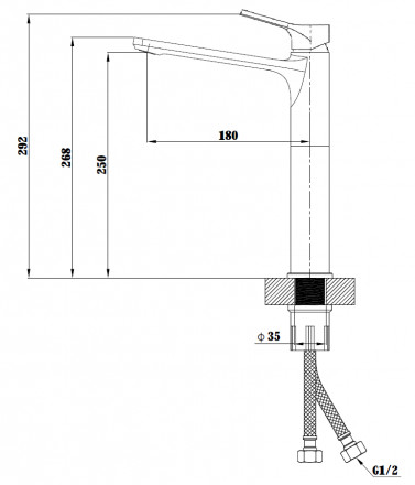 ESKO Eiger EG 25 Смеситель для раковины