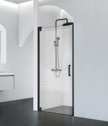 BelBagno MARMI-B-1-90-С-NERO душевая дверь