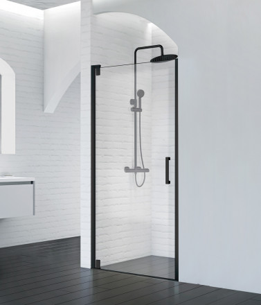 BelBagno MARMI-B-1-90-С-NERO душевая дверь