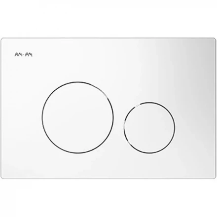 AM.PM I049001 Pro L, клавиша для инсталляции пневматическая, пластик, белый