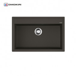 Omoikiri Daisen 77-BL мойка 770x510 черный