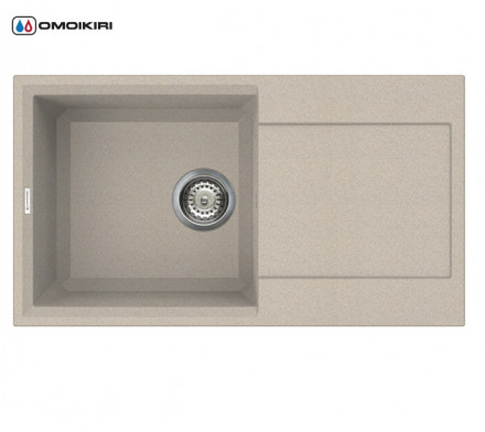 Omoikiri Sakaime 78-SA мойка 780x435 бежевый