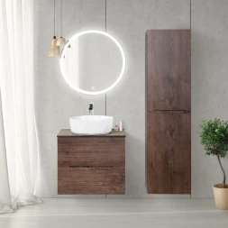BelBagno KRAFT-800-2C-PIA-BO тумба с керамической раковиной напольная